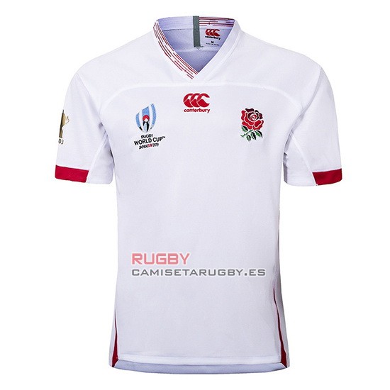 Camiseta Inglaterra Rugby RWC2019 Blanco